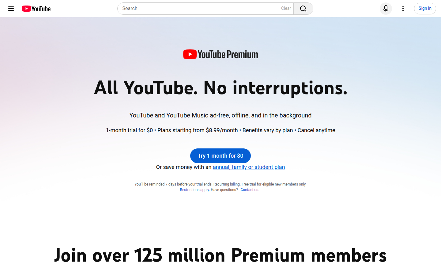 Local premium at 1440 pixels