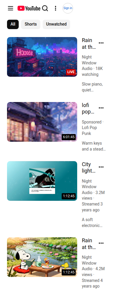 Local search at 390 pixels
