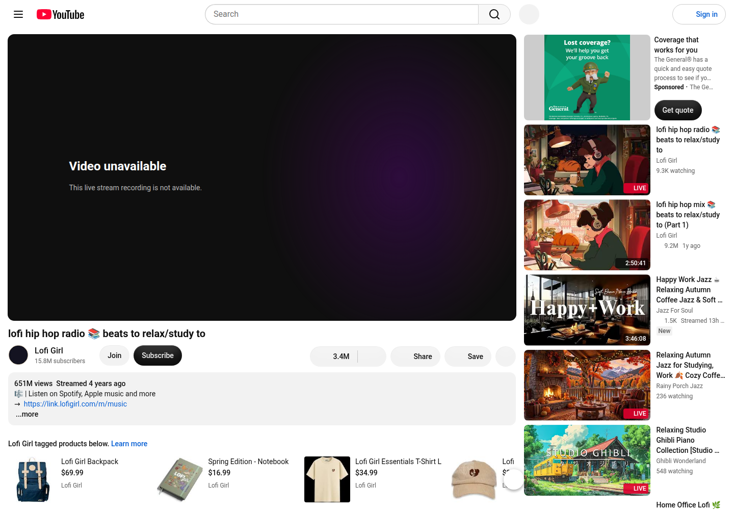 Captured YouTube interface used as research evidence