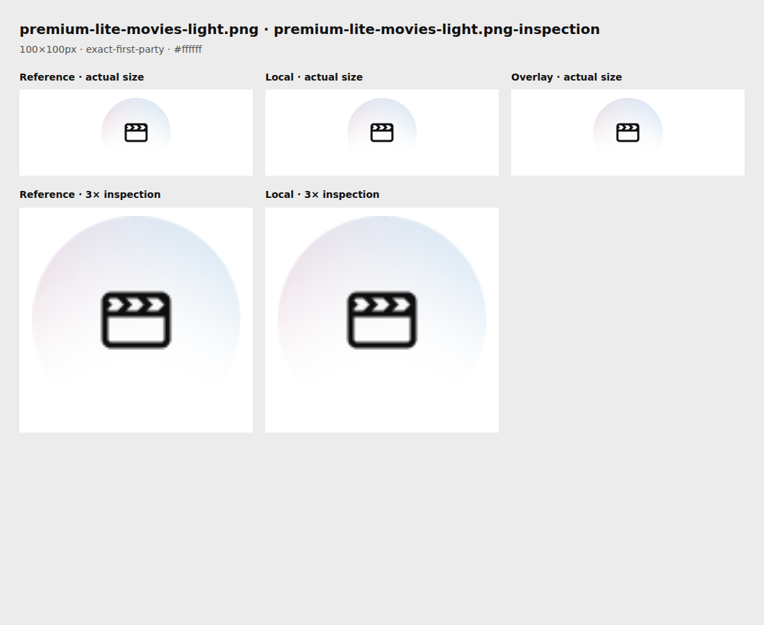 Reference, local asset, overlay, and enlarged inspection for premium-lite-movies-light.png